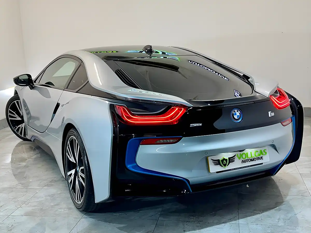 Used 2016 BMW I8 Coupe Silver - Interior and Exterior details 16