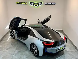 Used 2016 BMW I8 Coupe Silver - Interior and Exterior details 4