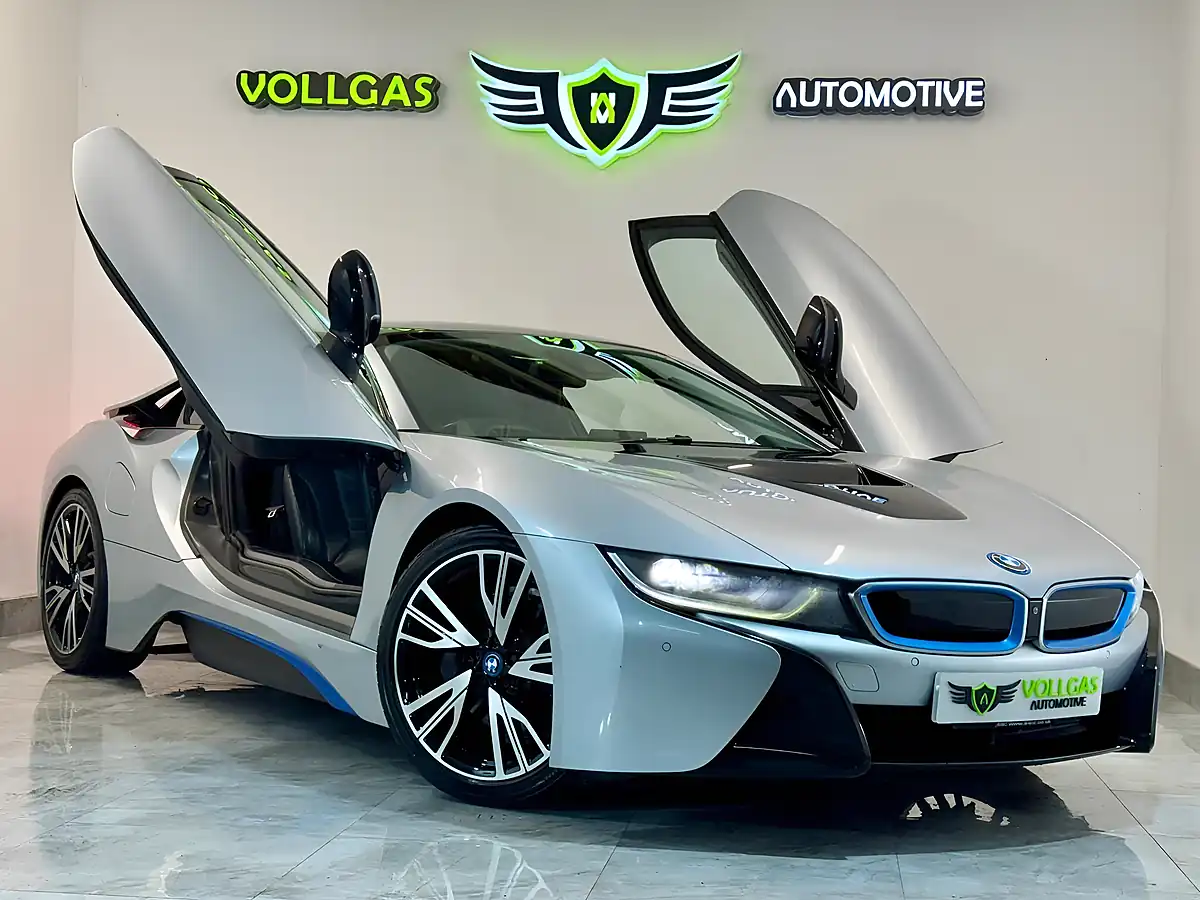 Used 2016 BMW I8 Coupe Silver - Interior and Exterior details 7