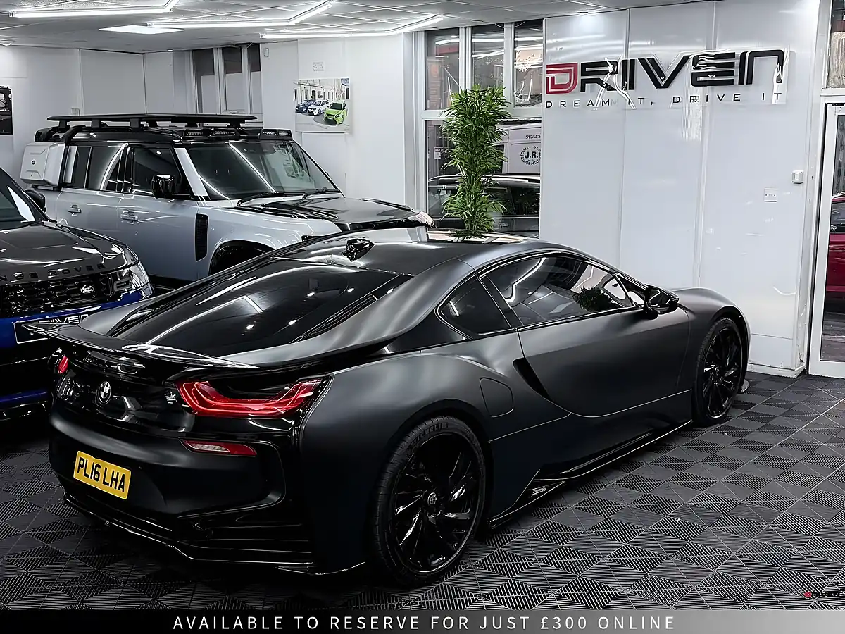 Used 2016 BMW I8 Stealth Edition Grey - Interior and Exterior details 12