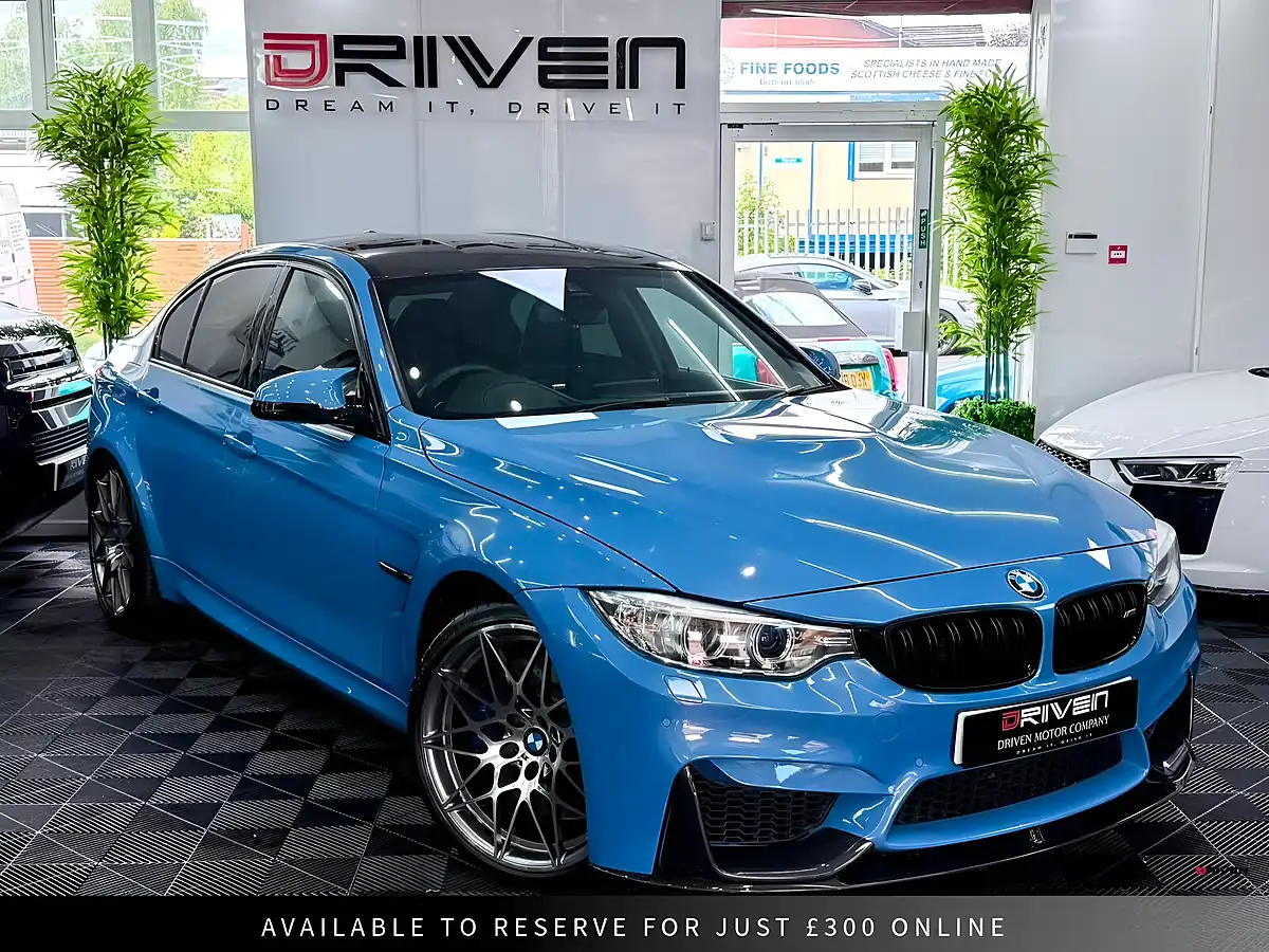 Used 2016 BMW M3 Competition Blue - Interior and Exterior details 10
