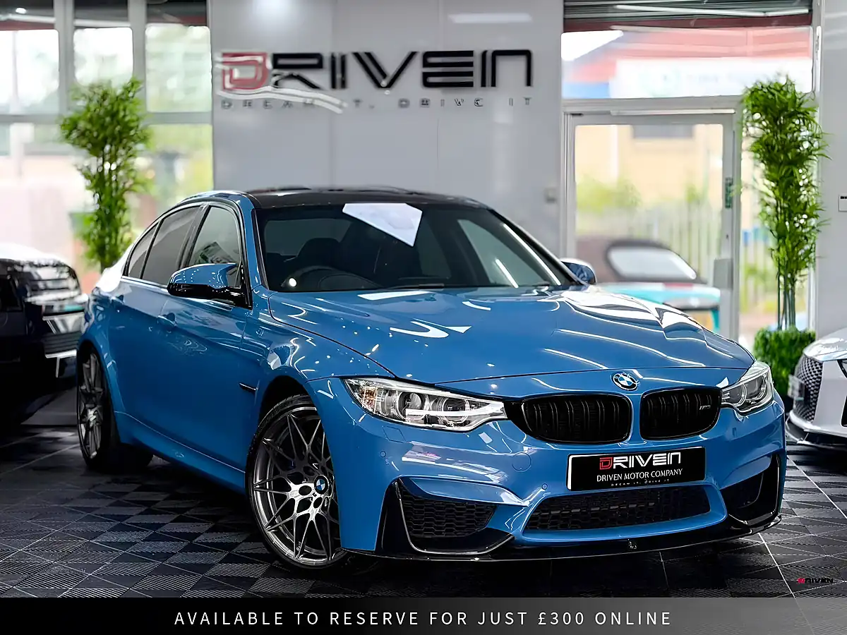 Used 2016 BMW M3 Competition Blue - Interior and Exterior details 11