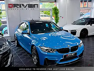 Used 2016 BMW M3 Competition Blue - Interior and Exterior details 12