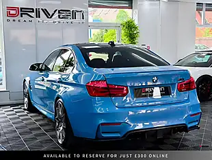 Used 2016 BMW M3 Competition Blue - Interior and Exterior details 13