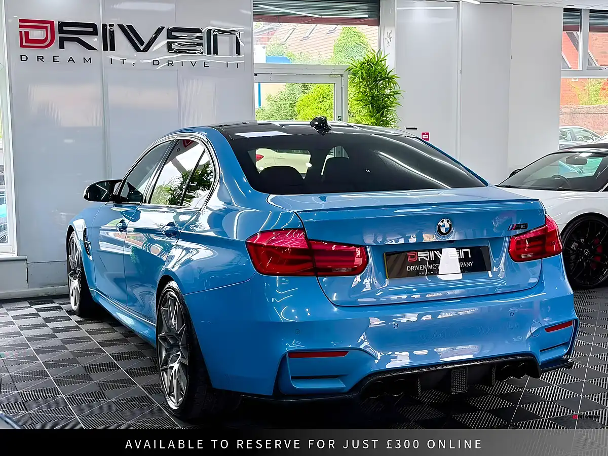 Used 2016 BMW M3 Competition Blue - Interior and Exterior details 13