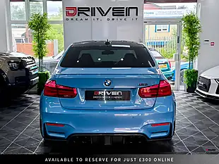Used 2016 BMW M3 Competition Blue - Interior and Exterior details 14