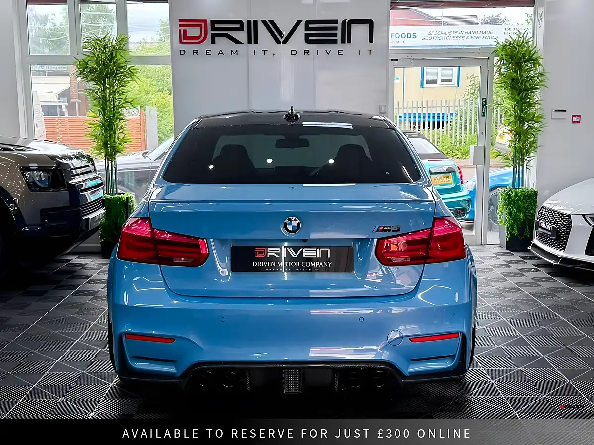Used 2016 BMW M3 Competition Blue - Interior and Exterior details 14