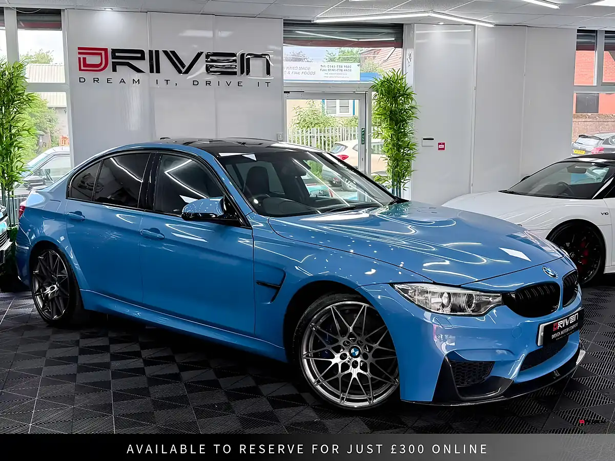 Used 2016 BMW M3 Competition Blue - Interior and Exterior details 6
