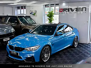 Used 2016 BMW M3 Competition Blue - Interior and Exterior details 7
