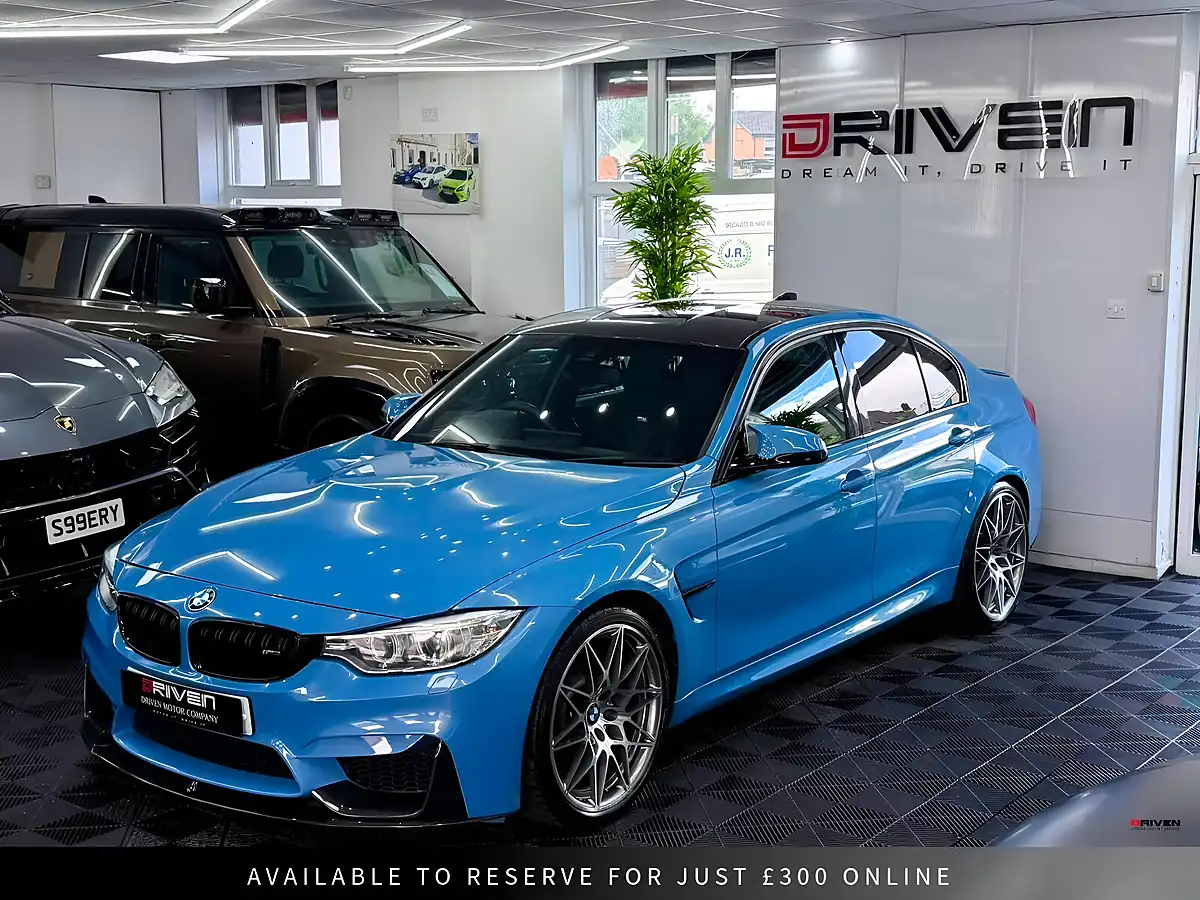Used 2016 BMW M3 Competition Blue - Interior and Exterior details 7