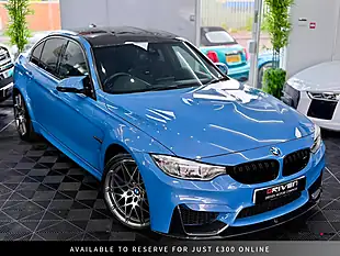 Used 2016 BMW M3 Competition Blue - Interior and Exterior details 8