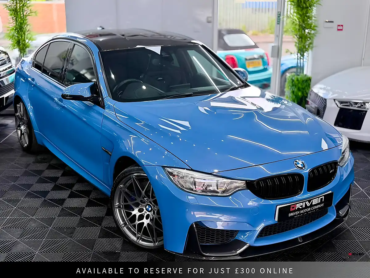 Used 2016 BMW M3 Competition Blue - Interior and Exterior details 8