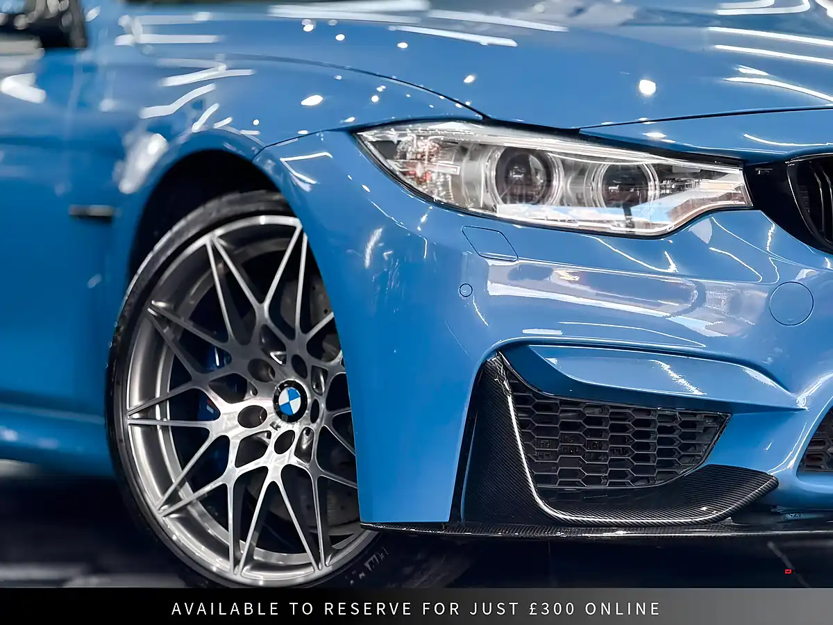 Used 2016 BMW M3 Competition Blue - Interior and Exterior details 9