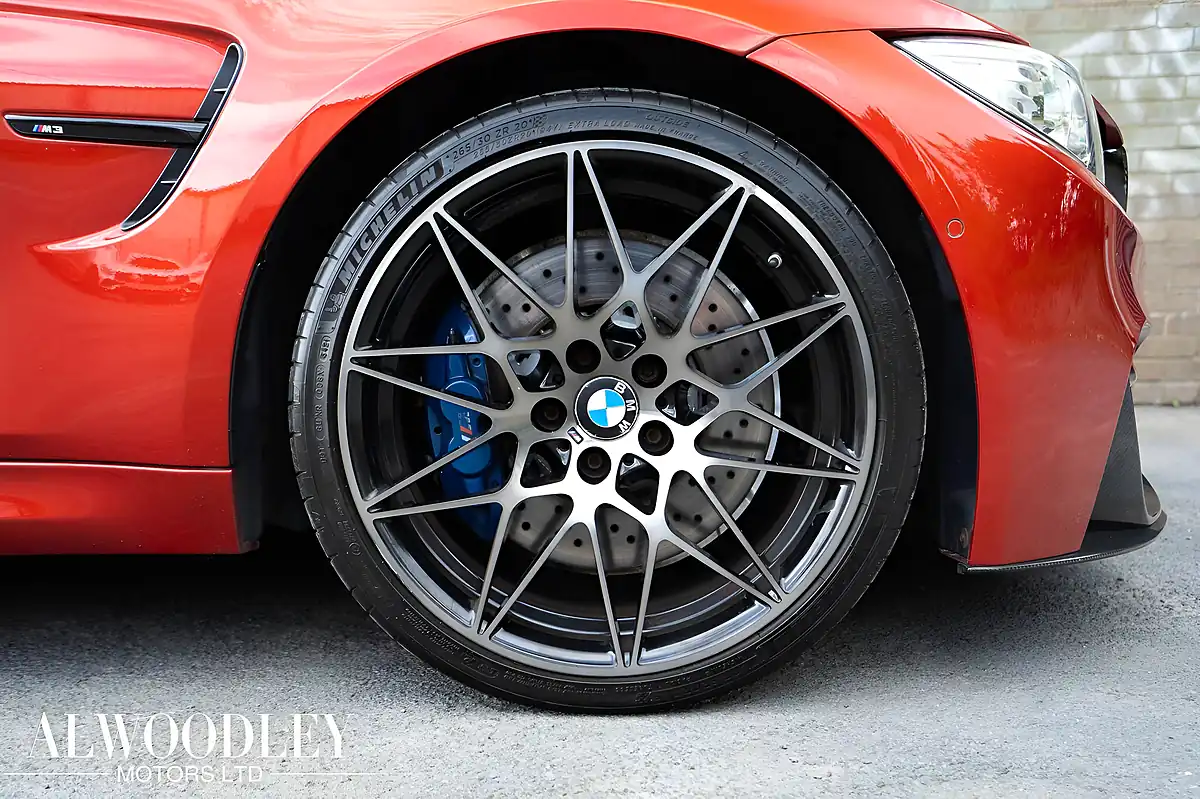 Used 2016 BMW M3 Competition Orange - Interior and Exterior details 11