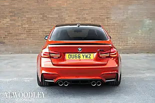 Used 2016 BMW M3 Competition Orange - Interior and Exterior details 20