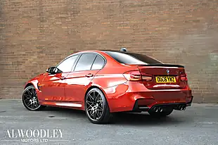 Used 2016 BMW M3 Competition Orange - Interior and Exterior details 3