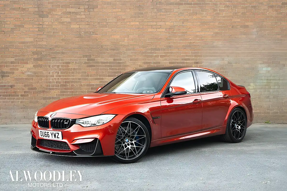 Used 2016 BMW M3 Competition Orange - Interior and Exterior details 7