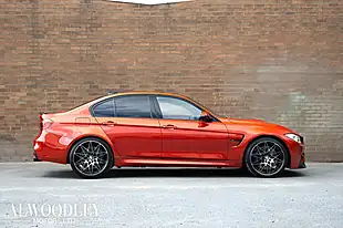 Used 2016 BMW M3 Competition Orange - Interior and Exterior details 8