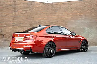 Used 2016 BMW M3 Competition Orange - Interior and Exterior details 9
