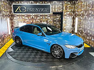Used 2016 BMW M3 Competition Yas Marina Blue - Interior and Exterior details 10