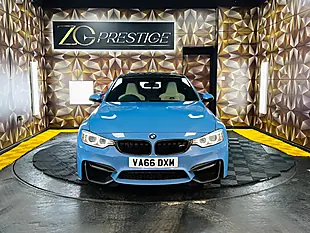 Used 2016 BMW M3 Competition Yas Marina Blue - Interior and Exterior details 2