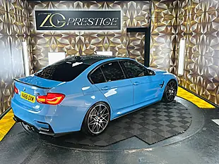 Used 2016 BMW M3 Competition Yas Marina Blue - Interior and Exterior details 6