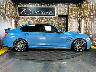 Used 2016 BMW M3 Competition Yas Marina Blue - Interior and Exterior details 8