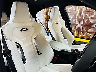 Used 2016 BMW M3 Competition Yas Marina Blue - Interior and Exterior details 9