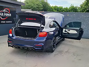 Used 2016 BMW M4 Blue - Interior and Exterior details 12