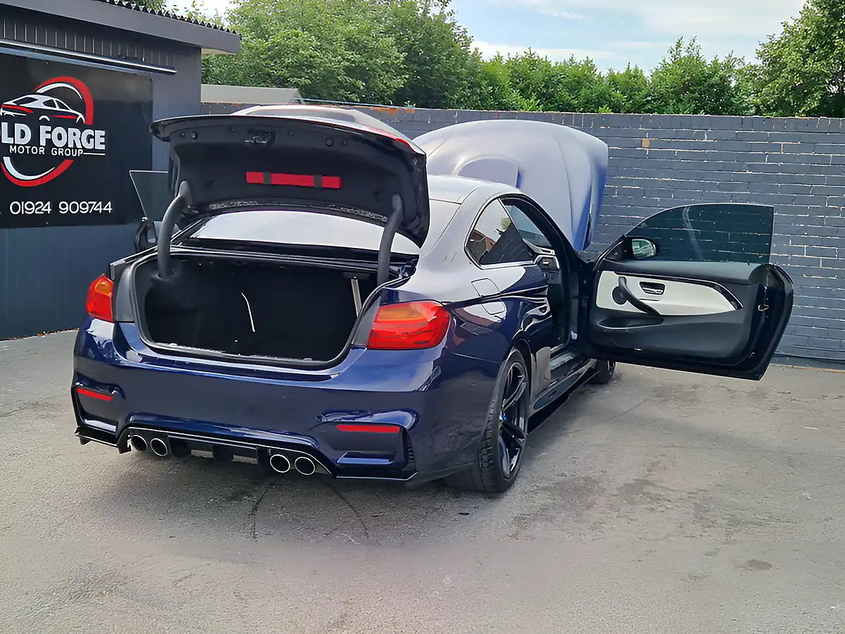 Used 2016 BMW M4 Blue - Interior and Exterior details 12