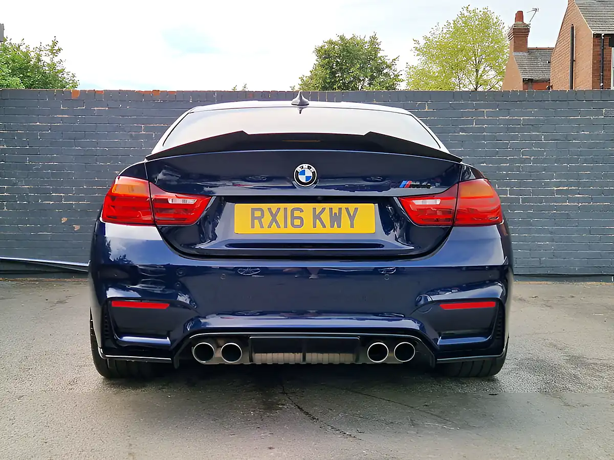 Used 2016 BMW M4 Blue - Interior and Exterior details 13