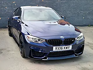 Used 2016 BMW M4 Blue - Interior and Exterior details 3
