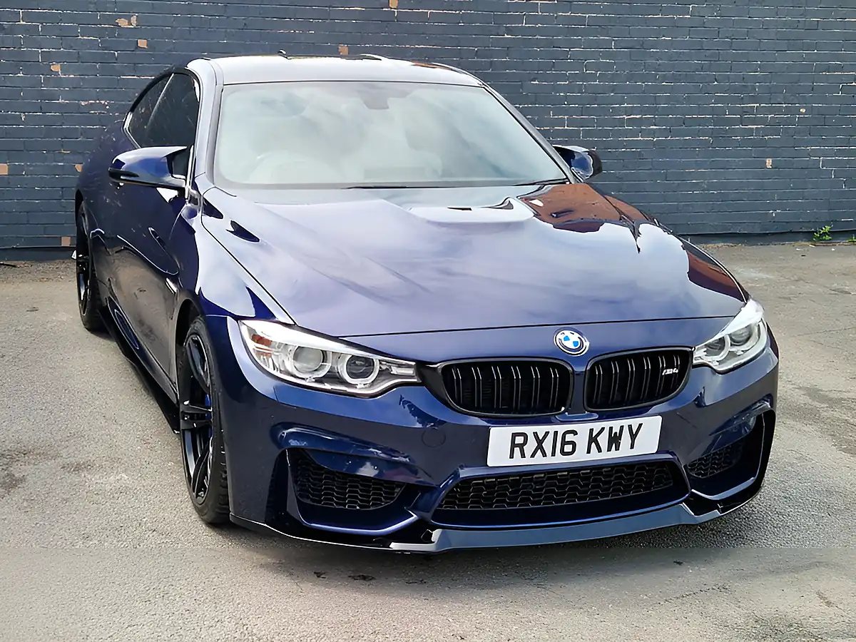 Used 2016 BMW M4 Blue - Interior and Exterior details 3