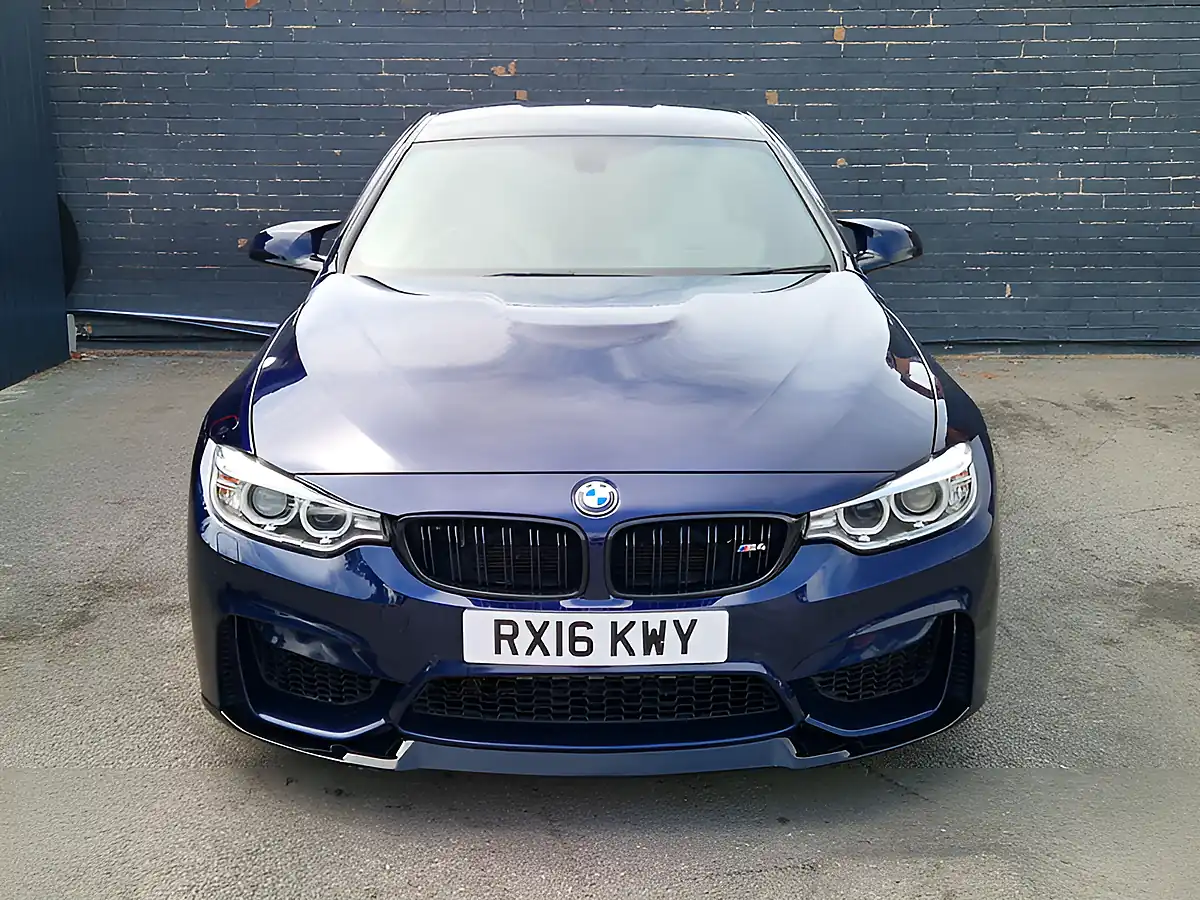 Used 2016 BMW M4 Blue - Interior and Exterior details 4