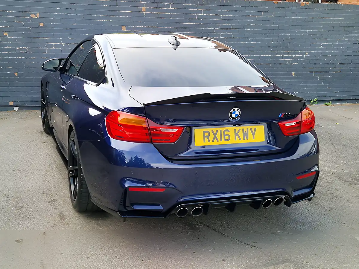 Used 2016 BMW M4 Blue - Interior and Exterior details 8