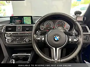 Used 2016 BMW M4 Competition Blue - Interior and Exterior details 16