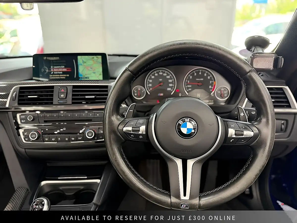 Used 2016 BMW M4 Competition Blue - Interior and Exterior details 16