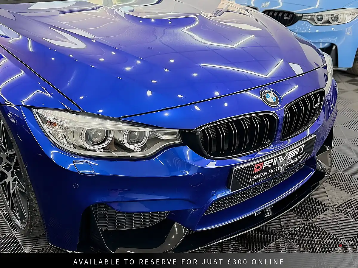 Used 2016 BMW M4 Competition Blue - Interior and Exterior details 17