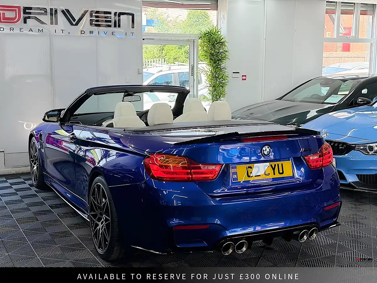Used 2016 BMW M4 Competition Blue - Interior and Exterior details 2