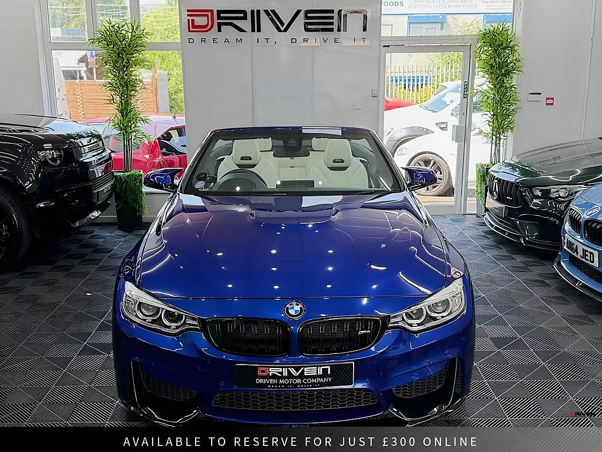 Used 2016 BMW M4 Competition Blue - Interior and Exterior details 3
