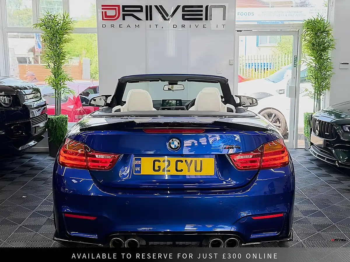 Used 2016 BMW M4 Competition Blue - Interior and Exterior details 9