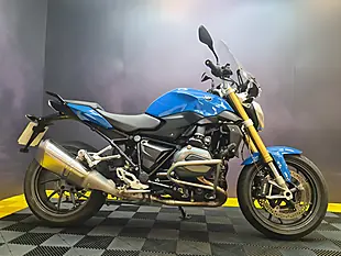 Used 2016 BMW R 1200 R Blue - Interior and Exterior details 2