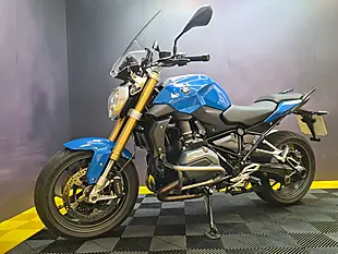 Used 2016 BMW R 1200 R Blue - Interior and Exterior details 5