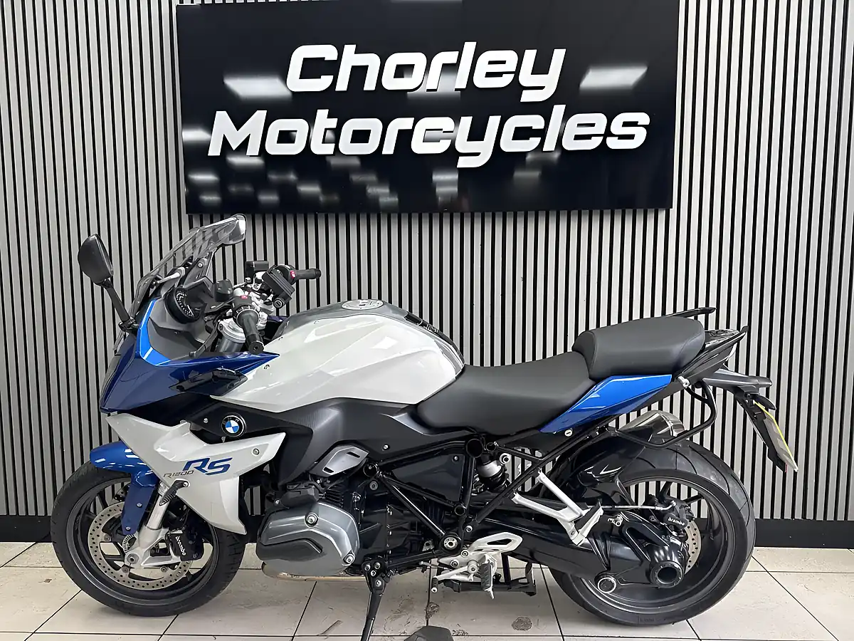 Used 2016 BMW R 1200 RS Blue and White - Interior and Exterior details 13