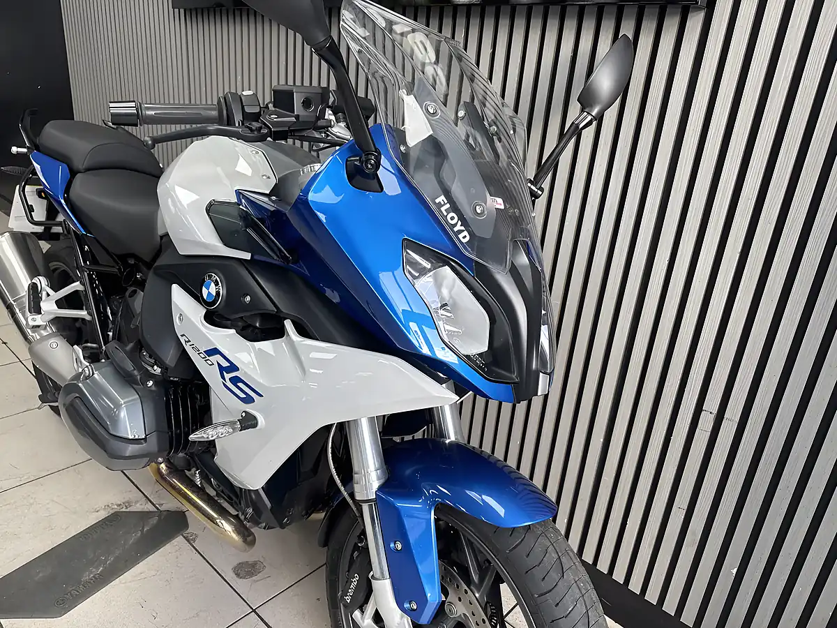 Used 2016 BMW R 1200 RS Blue and White - Interior and Exterior details 2