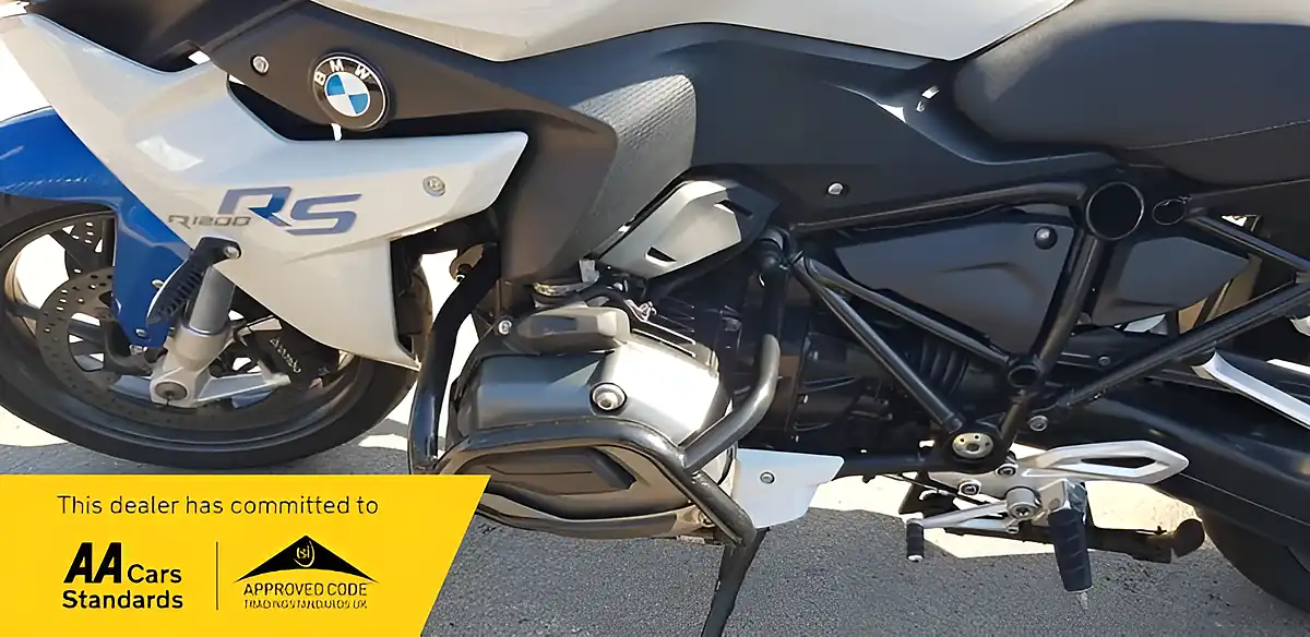 Used 2016 BMW R 1200 RS Blue - Interior and Exterior details 10