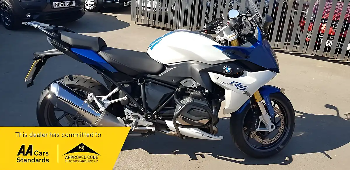 Used 2016 BMW R 1200 RS Blue - Interior and Exterior details 2