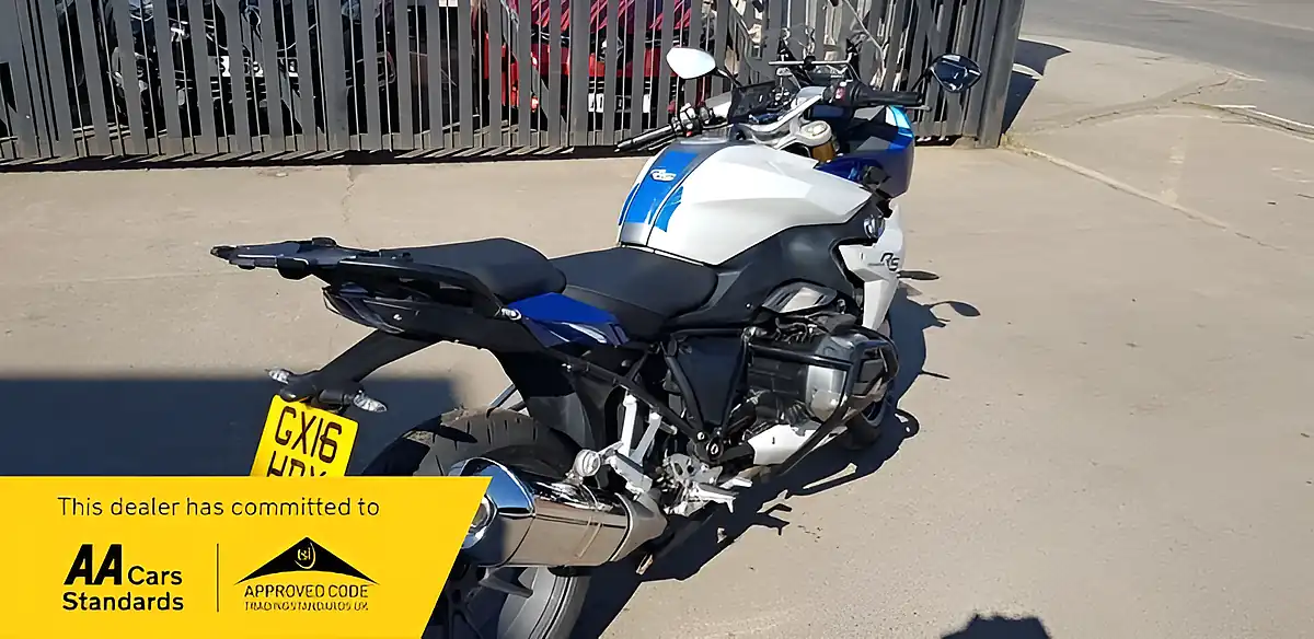 Used 2016 BMW R 1200 RS Blue - Interior and Exterior details 3