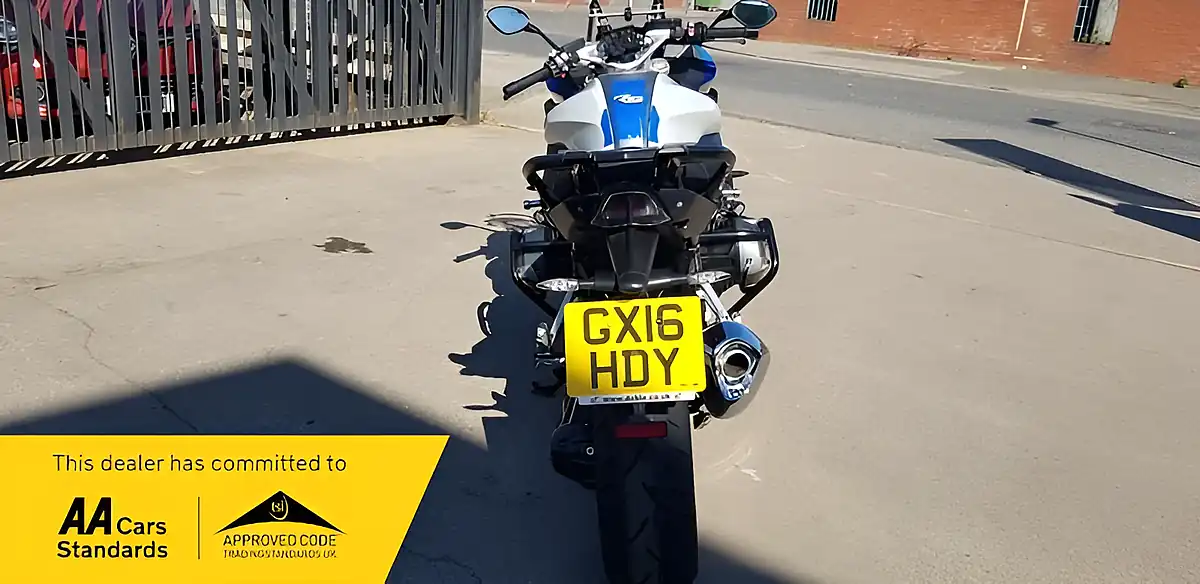 Used 2016 BMW R 1200 RS Blue - Interior and Exterior details 9