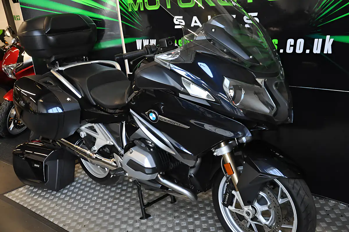 Used 2016 BMW R1200 Rt Blue - Interior and Exterior details 8